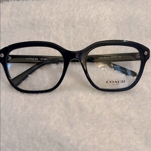 Coach Women's Glasses in Navy Blue